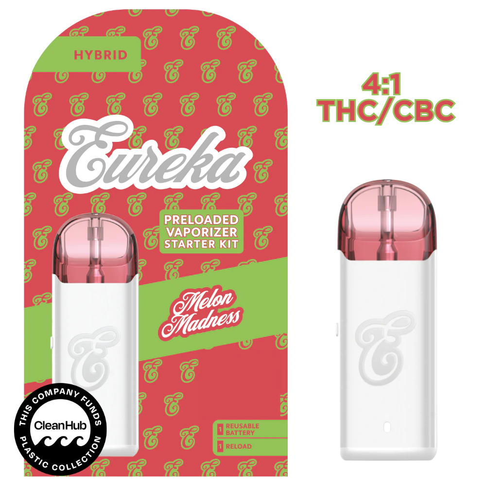 EUREKA - Fusion Melon Madness PRELOAD 2g Vape Starter Kit Main Image