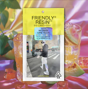 FRIENDLY BRAND - Friendly Brand Melonade Live Resin Cartridge 1.0g
