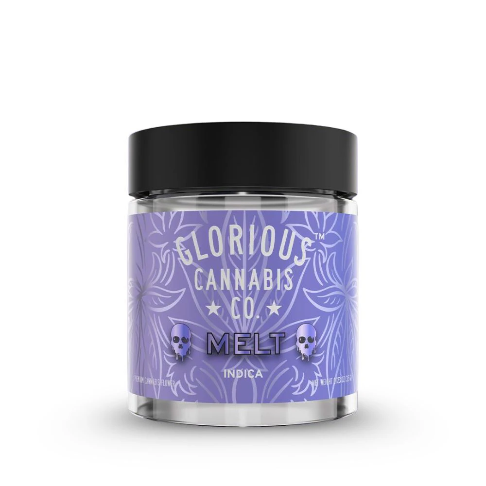 Glorious Cannabis Company - MELT (Dat Big Nasty) 3.5g Prepackaged Flower - GLORIOUS CANNABIS (FEELS) Main Image