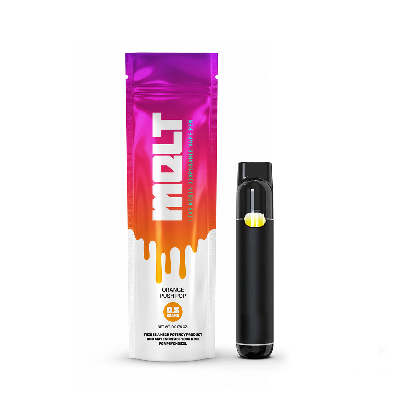 Melt | Orange Push Pop | Rosin | .5g AIO