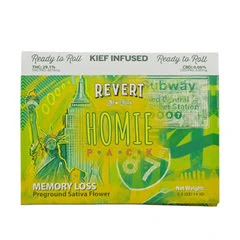 Revert - Memory Loss | Kief Infused Pre-Ground Flower | 14g | Revert Main Image