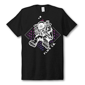 FLWR CO - Men Astro Smoke Tee (Deep Black) 