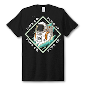 FLWR CO - Men Astro Wave Tee (DEEP BLACK)