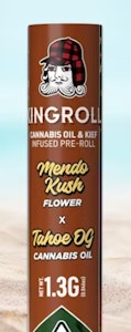 KING ROLL - Kingroll 1.3g Mendo Kush x Tahoe OG Infused Preroll