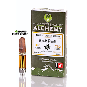 WILLAMETTE VALLEY ALCHEMY - Mendo Breath, Liquid Cured Resin, 1g