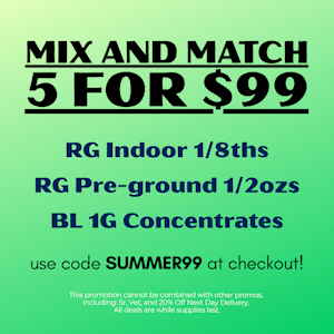 *** - ⛱️MIX N MATCH 5 FOR $99