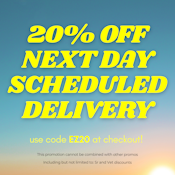 20% OFF NEXT DAY DELIVERY‼️