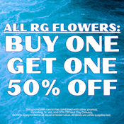 🌱ALL RG FLOWERS: BOGO 50% OFF