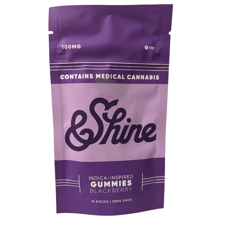 &SHINE - SH Gummies | Blackberry | 10mg | 10 count Main Image