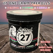 Lifted NW - Panama Haze/Cap Junky/Royal Runtz, 27 x 1g 3-Strain Pack