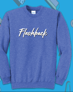 FARMS ACCESSORIES - Flashback Blue XL Crewneck