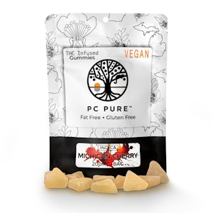 PC PURE - GUMMY - MICHIGAN CHERRY - 20MG/PC- PC PURE