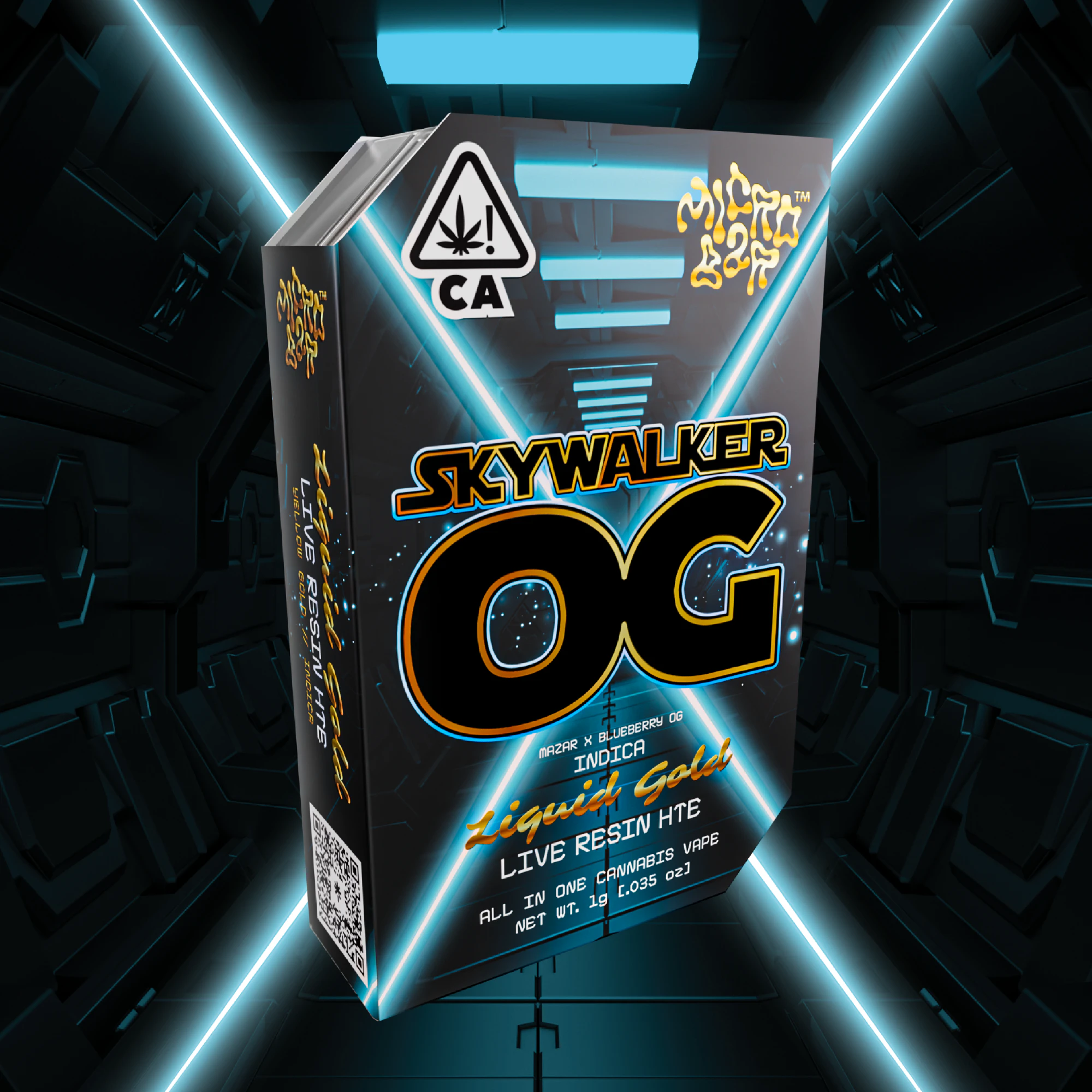 Micro Bar - 1g All in One Skywalker OG Live Resin - Micro Bar Disposable Main Image