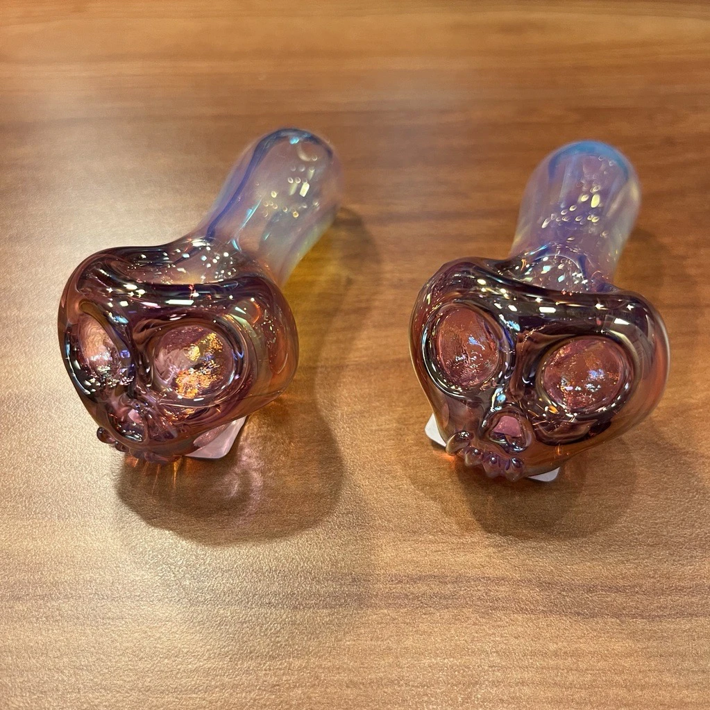 WITCH DR - Fume Skull Pipe With Carb Nose - Witch Dr. Main Image