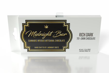 MIDNIGHT ROOTS - Midnight Bar | Rich Dark Chocolate