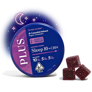 PLUS - Sleep - Midnight Berry Rosin Gummies