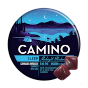 Midnight Blueberry (Sleep) (I) | 5:1 THC:CBN Gummy | Camino
