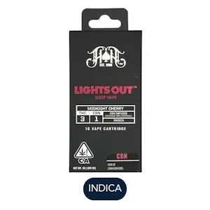 Heavy Hitters - Heavy Hitters - Midnight Cherry CBN - Vape Cart - 1.0g