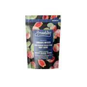 300mg 1:1:1 THC:CBD:CBN Sour Midnight Prickly Pear (10mg THC, 10mg CBN, 10mg CBD - 10 pack) - Smokiez