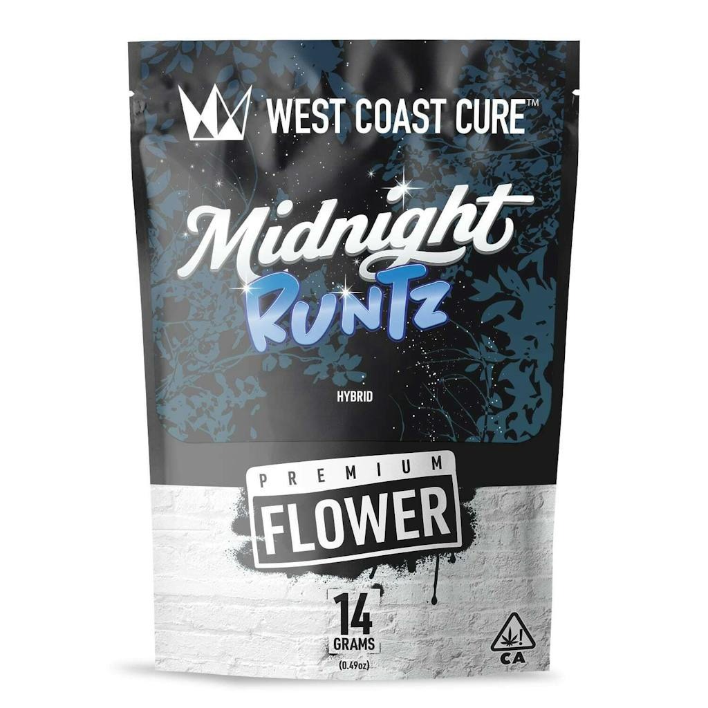 West Coast Cure Midnight Runtz Premium Flower 14.0g