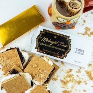MIDNIGHT ROOTS - Midnight Bar | S‘mores Milk Chocolate