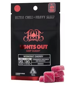 HEAVY HITTERS - Heavy Hitters Midnight Cherry CBN Gummies