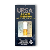 URSA 1g Midnight Moon Live Resin Cartridge
