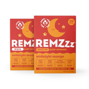 REMZzz - Midnight Mango - Hash Infused Gummies - 100mg 20pk