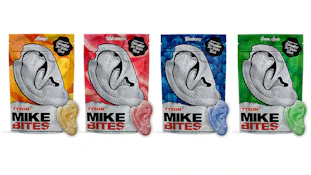 Mike Bites Watermelon 100mg Solventless Ice Water Hash Gummies - Tyson 2.0