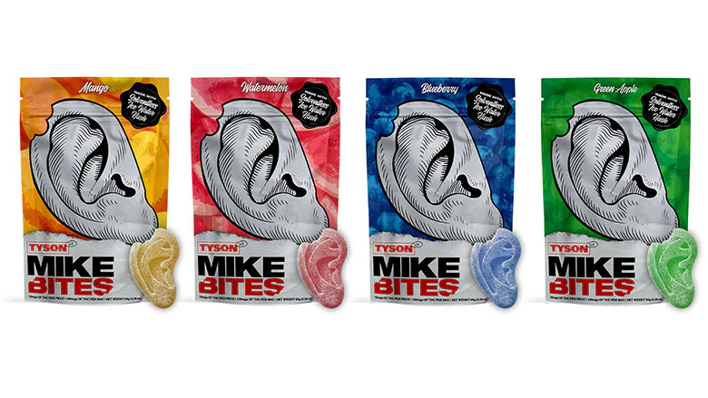 Tyson - Mike Bites Watermelon 100mg Solventless Ice Water Hash Gummies - Tyson 2.0 Main Image