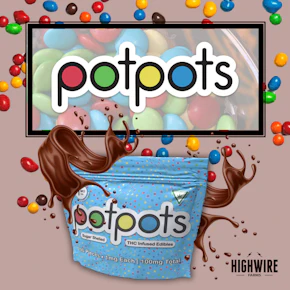 Lion Labs Potpots Milk Chocolate 100mg