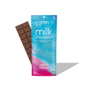 Grön Edibles - Gron | Edibles | Milk Chocolate - Sativa | 100MG