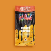 Glaze | King Size Peanut Butter Milk Chocolate | 200mg | Chocolate Bar