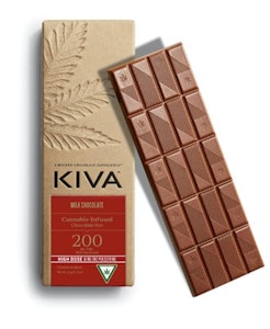 KIVA - Kiva-Milk Chocolate- High Dose-20 pieces-200mg