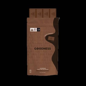 GOODNESS - Goodness | Milk Chocolate Bar 100MG THC per BAR (5 mg/serving)