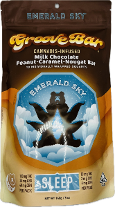 Emerald Sky - Sleep Milk Chocolate Peanut Caramel Nougat Bites 10:2:4 160mg 10 Pack - Emerald Sky