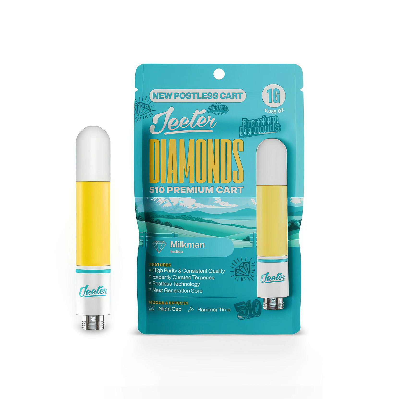 Jeeter - Jeeter Milkman Liquid Diamonds Cartridge 1.0g Main Image