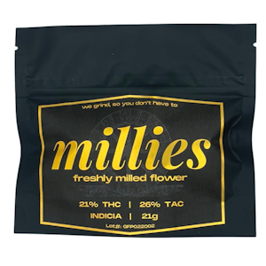 FLWR CITY COLLECTIVE - Millies - Indica Blend - Pre-Ground - 21g