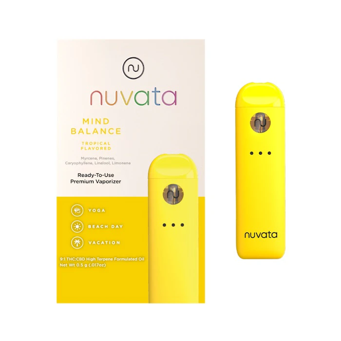 Nuvata - Mind Balance: Tropical | AIO | 0.5g | Nuvata Main Image