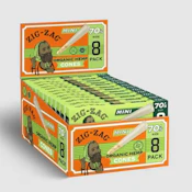 Zig Zag Organic Hemp Mini 70's Cones 8pk PD