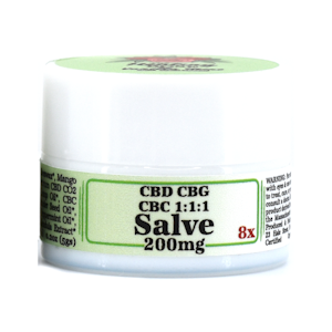 The Healing Rose - The Healing Rose | Vanilla Mint Mini Jar | CBD/CBG/CBC Salve