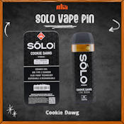 DC MOTA | COOKIE DAWG | SOLO LIVE RESIN DISPOSABLE VAPE PEN - 1 G