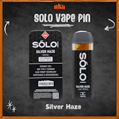 DC MOTA | SILVER HAZE | SOLO LIVE RESIN DISPOSABLE VAPE PEN - 1 G