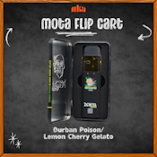  DC MOTA | DURBAN POISON & LEMON CHERRY GELATO | DISPOSABLE FLIP VAPE PEN - 2 G