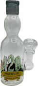 5.5" Mini 420 Liqour Bottle Bong - LA King
