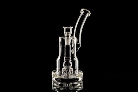 C2 Custom Creations - Bubbler | 50mm mini cake sprocket perc bubbler