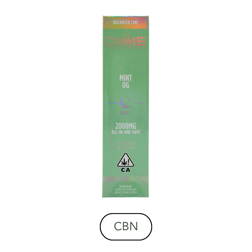 Dime Industries - Dime Industries - Balanced - Mint OG - CBN - 2:1:1 - RTU - 2.0g Main Image