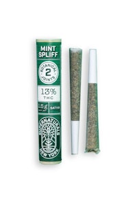 Supernaturals - Supernaturals - Mint Spliff - 13% THC - 2pk x 0.75g - Pre-Roll