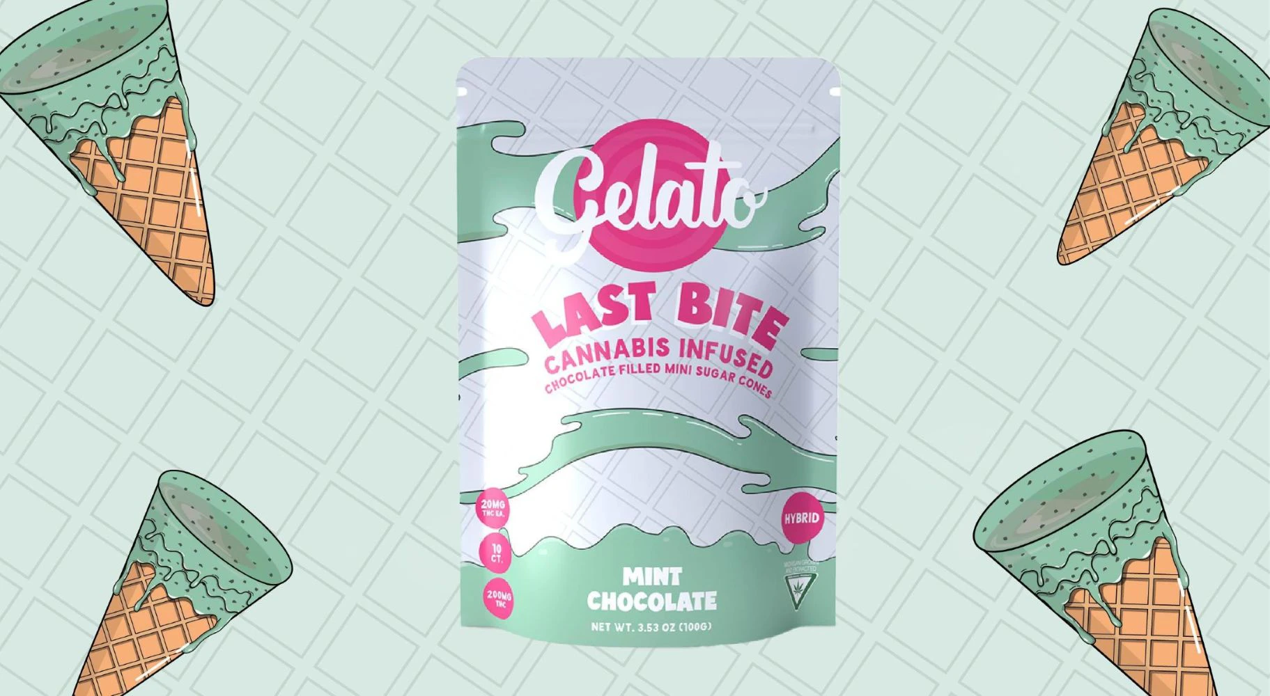 Gelato - Gelato | Last Bite Cones | Mint Chocolate Main Image