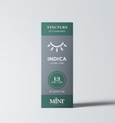 1000MG 1:1 THC/CBD Indica Full Spectrum Tincture